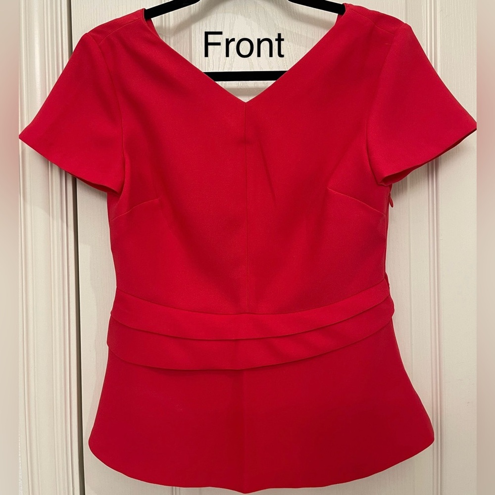 Like New Banana Republic Red Petite Size 2P Top